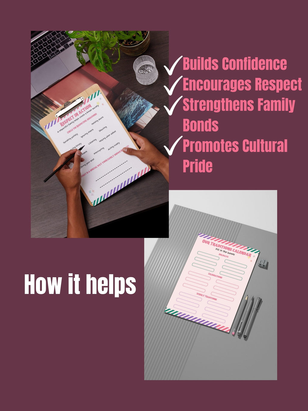 Cultural Activity Book for Kids | Family Traditions Printable (Ages 6–10)