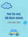 100 Maze Worksheets for Kids (Ages 3-7) | Alphabet, Numbers & Shapes Mazes PDF | Printable Activity Book | Screen-Free Learning for Toddlers