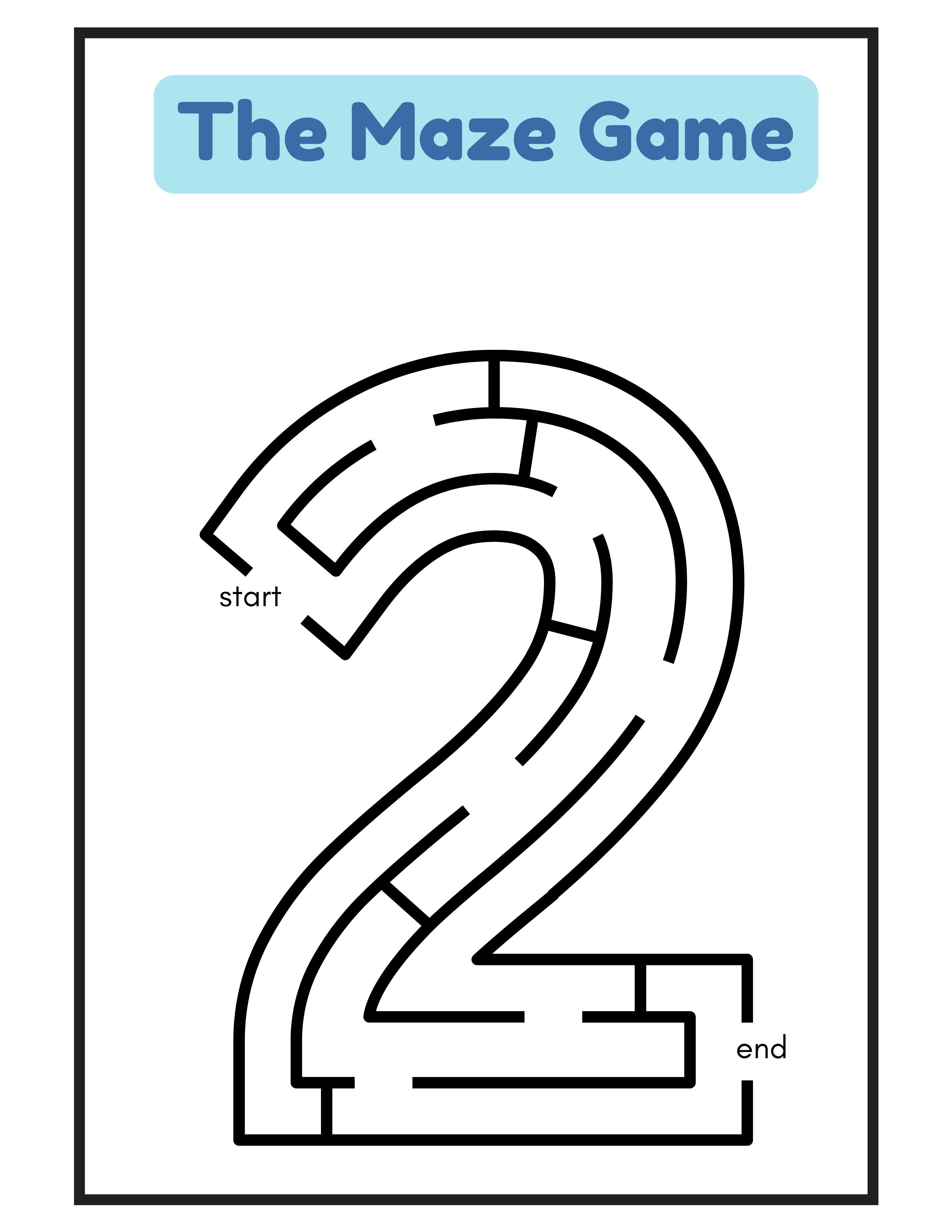 Bundle offer Save Big; Preschool Math workbook and 100 maze sheets for RS 399 only