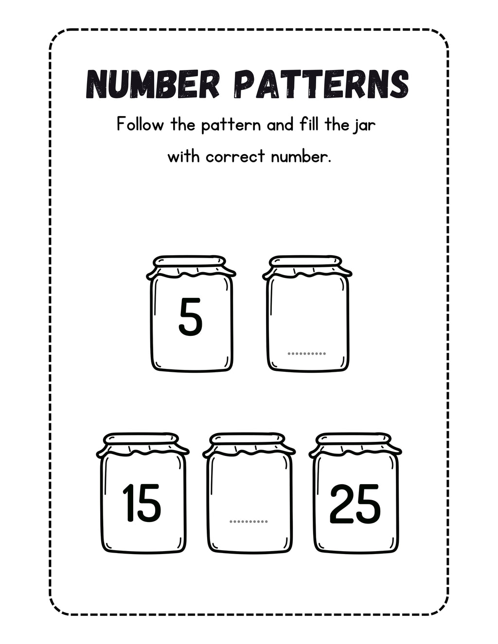 Printable Kids Activity Workbook PDF | 122 Pages Learning Worksheets | Patterns, Matching, Colors & Shapes (Ages 3–6)