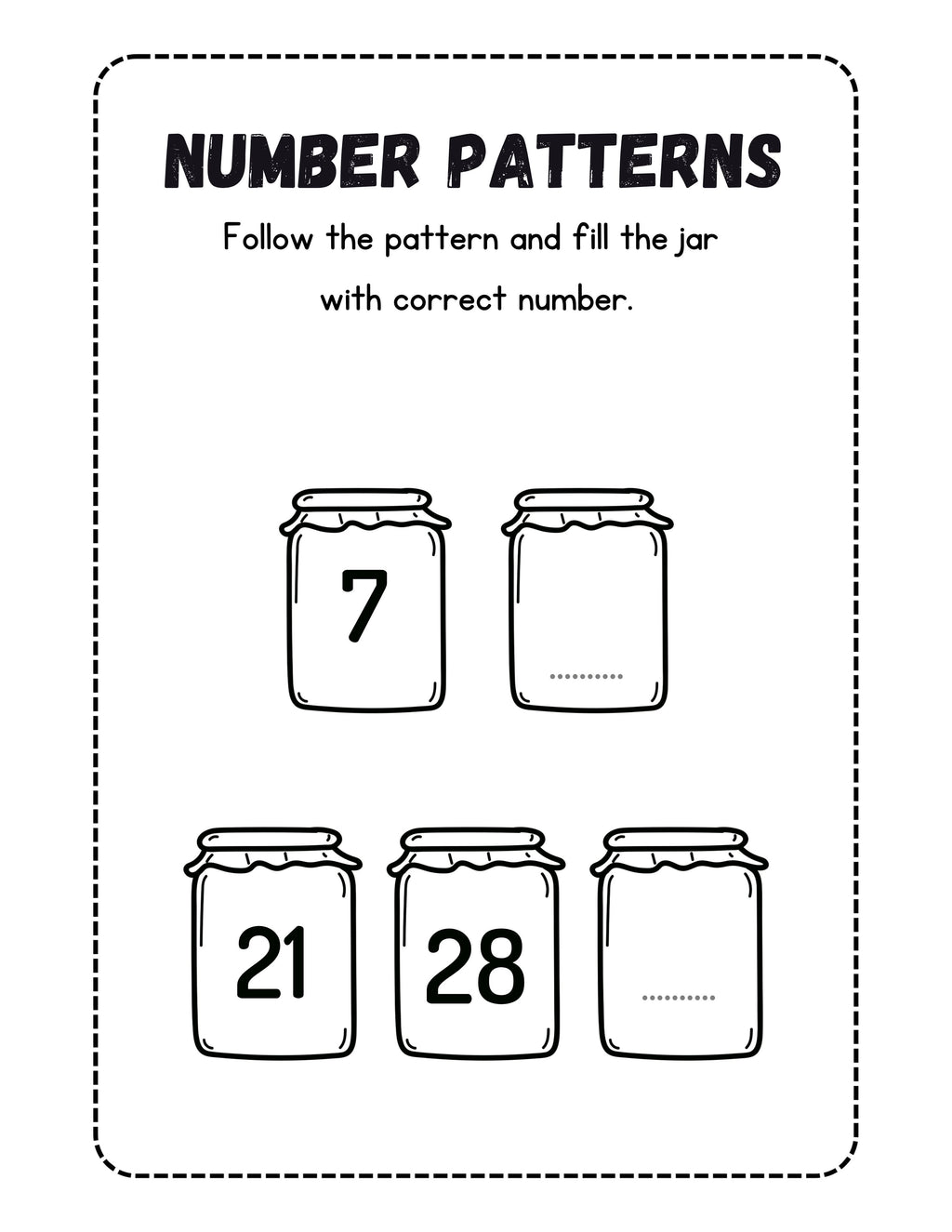 Printable Kids Activity Workbook PDF | 122 Pages Learning Worksheets | Patterns, Matching, Colors & Shapes (Ages 3–6)