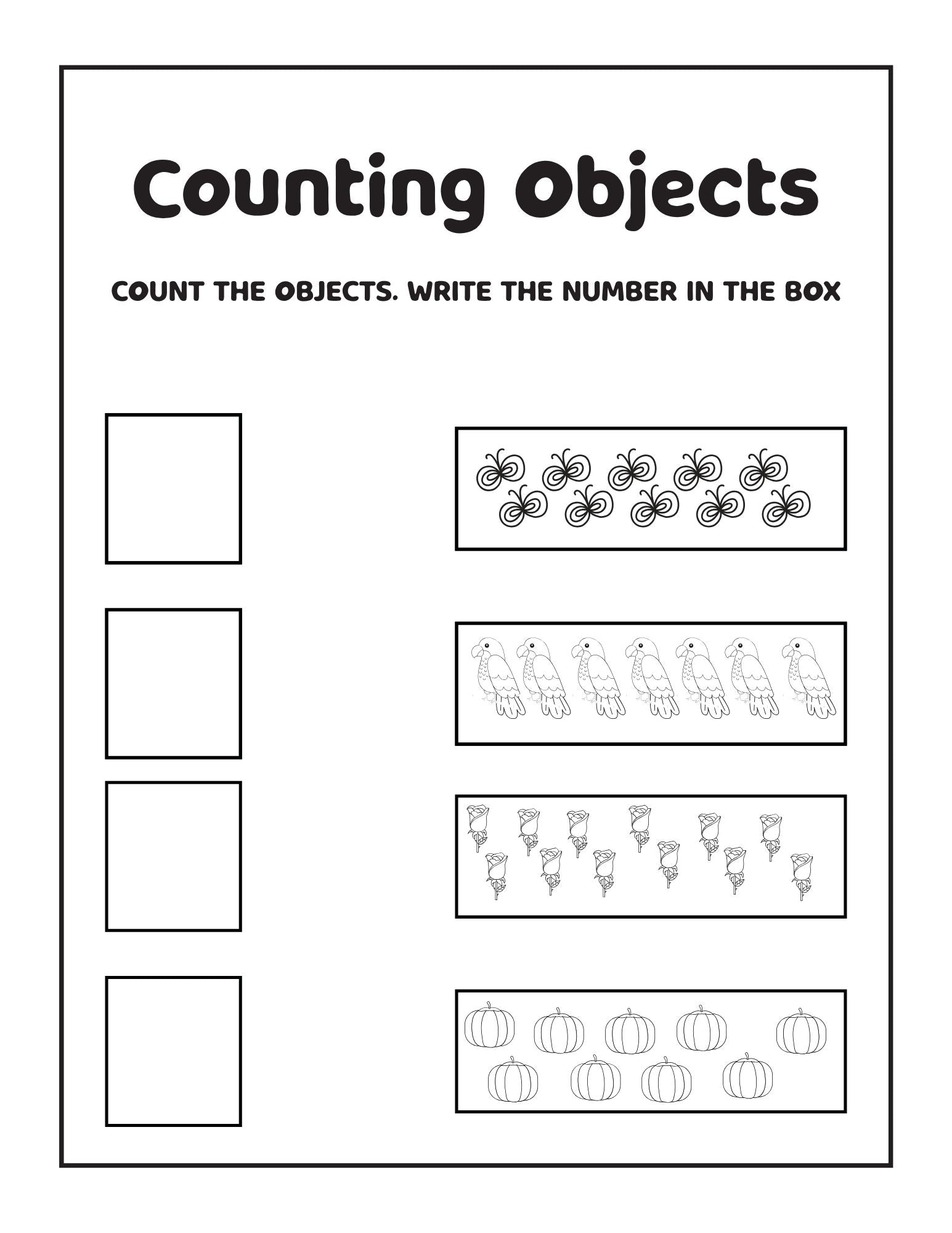Preschool Math Workbook PDF (Ages 3-6) | 120+ Printable Worksheets | Numbers, Counting, Time, Shapes & Activities | Digital Download Pakistan