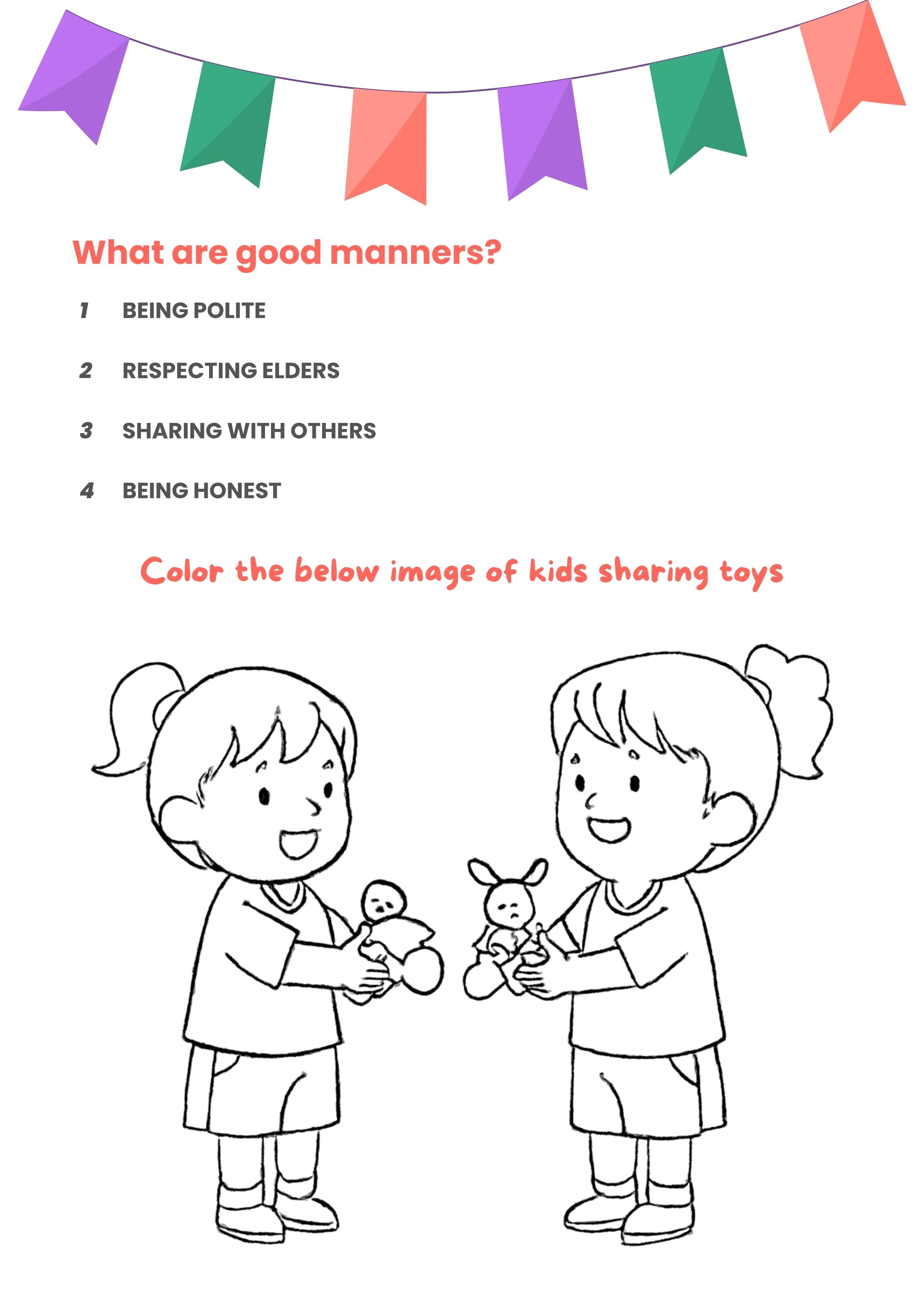 Good Manners Activity Book for Kids (Ages 5–8) | 30-Day Good Deeds Challenge, Reward Charts & Islamic Values Inspired Learning | Printable PDF